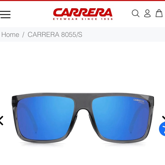 Men’s or unisex Carerra sunglasses model 8055/s flawless